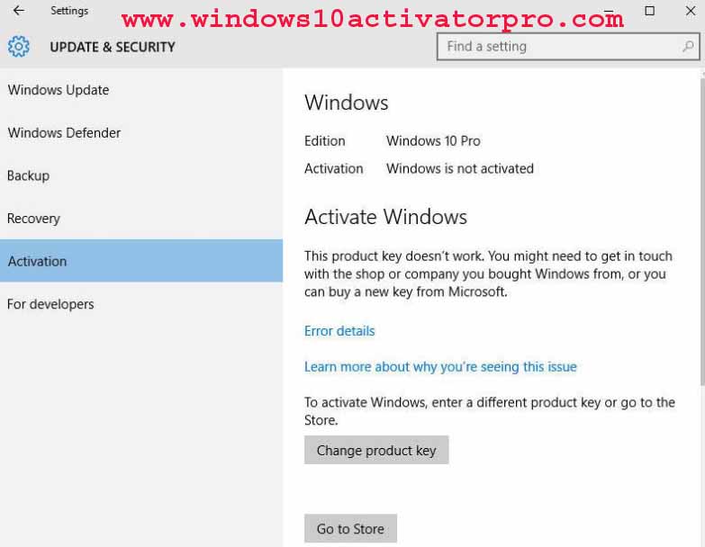 Windows 10 Activator Key Free